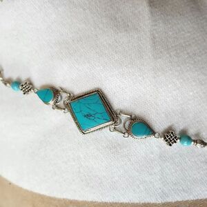 Turquoise Silver Bracelet